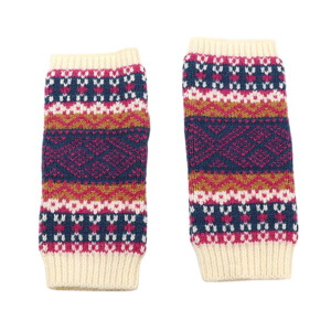 Peace of Mind Fairisle Wrist Warmers